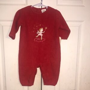 NWT Infant Girl’s Onesie with Fairy Appliqué